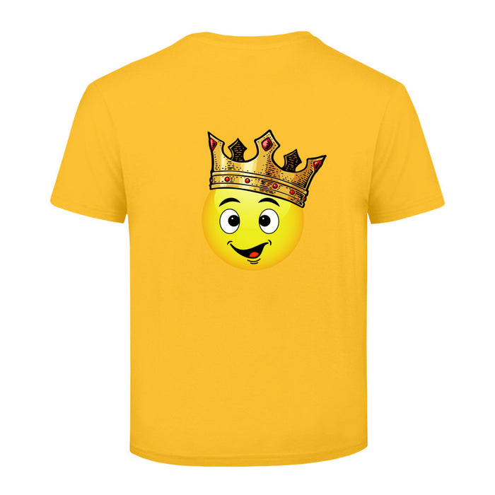 Smiley König  Kinder T-Shirt