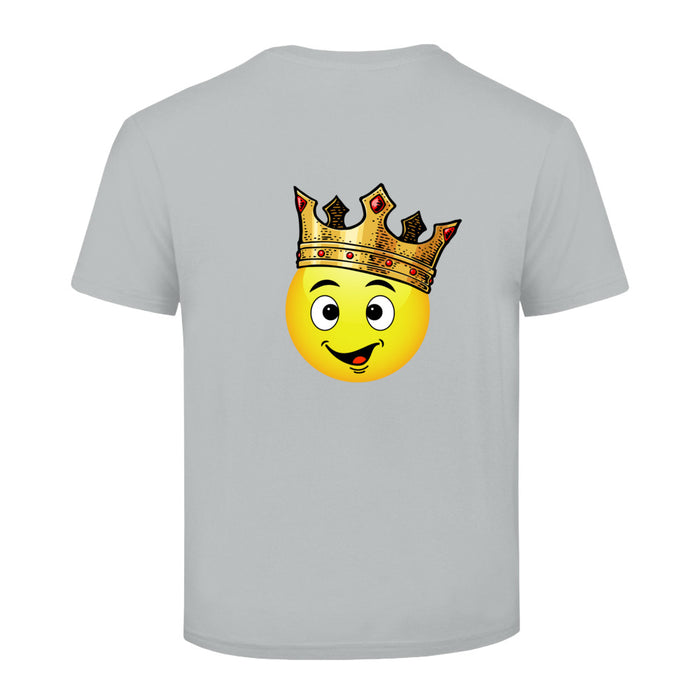 Smiley König  Kinder T-Shirt