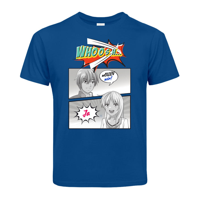 Kinder T-Shirt mit ein Amine-Manga Motiv Design