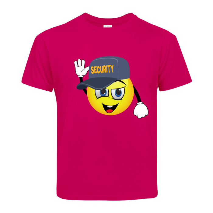 Smiley Security  Kinder  T-Shirt