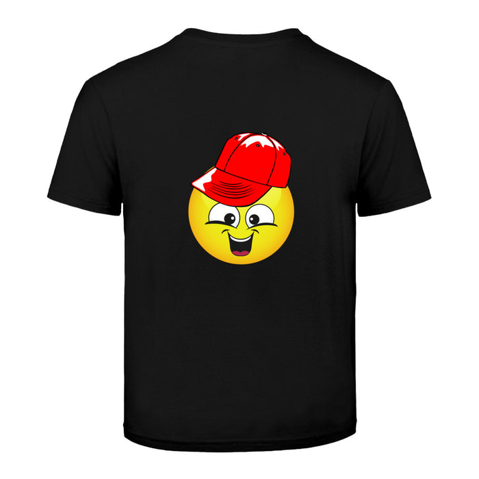 Smiley mit rote Cape   Kinder T-Shirt