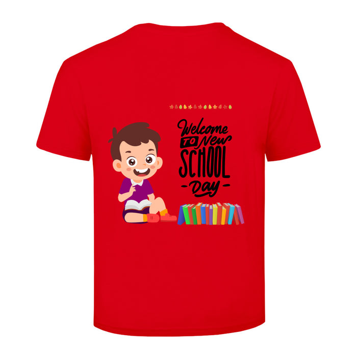 Willkommen Schule Einschulung T-Shirt