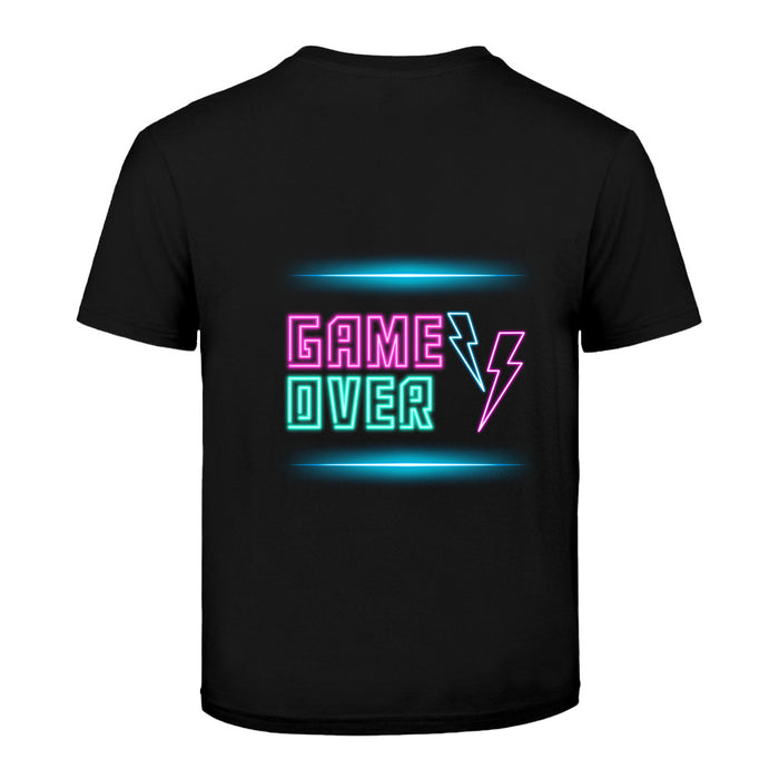 Kinder T-Shirt mit ein Game Over Motiv Design