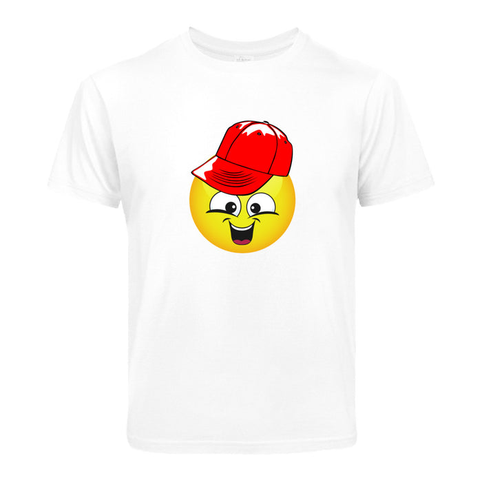 Smiley mit rote Cape   Kinder T-Shirt