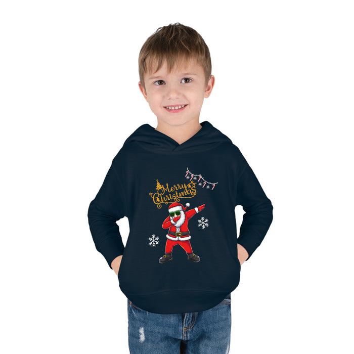 Fleece-Kapuzenpullover für Kleinkinder mit ein Weihnacht Motiv