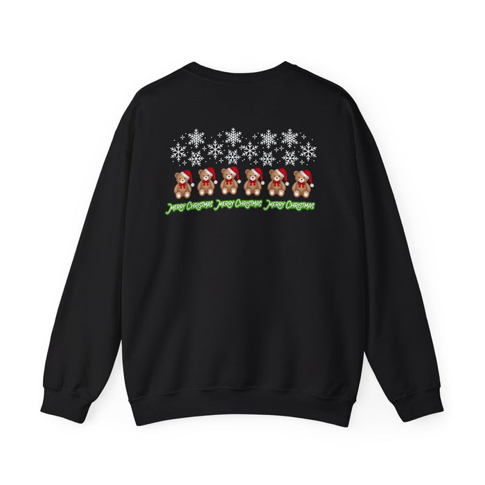 Heavy Blend™ Sweatshirt mit Rundhalsausschnitt, Unisex mit ein Weihnacht Motiv