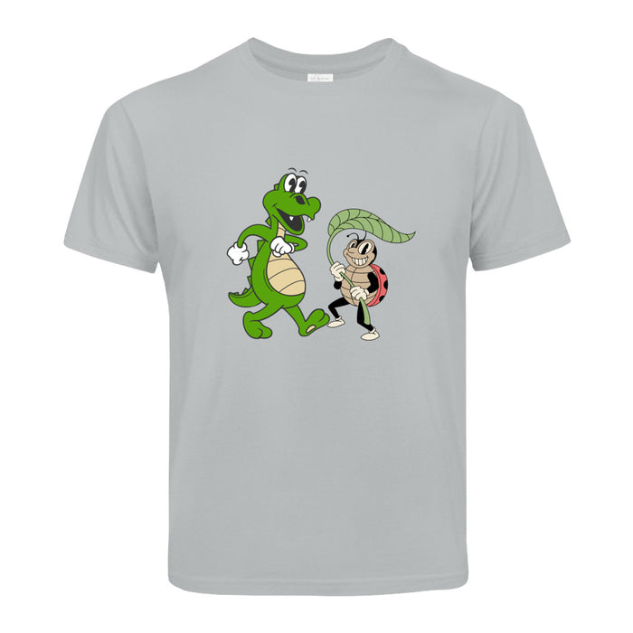 Krokodil und Marienkäfer Kinder  T-Shirt