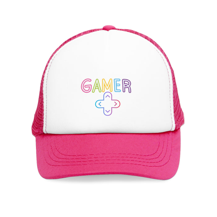 Mesh-Kappe mit ein  Gamer Motiv Design