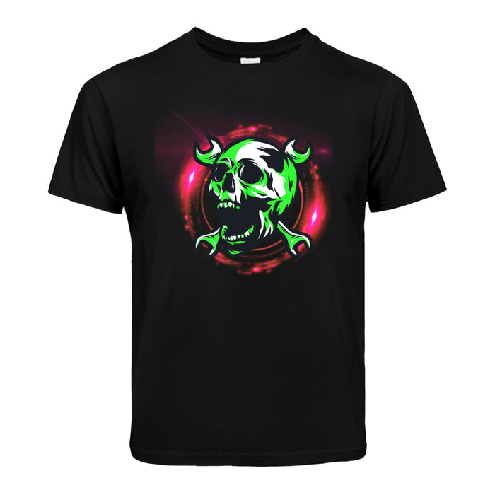 Totenkopf mit Schraubenschlüssel  Kinder T-Shirt