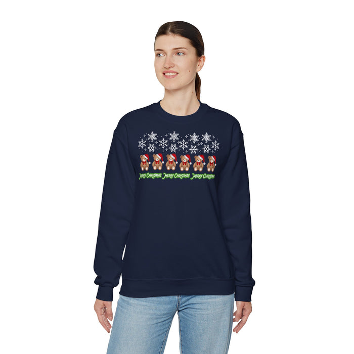 Heavy Blend™ Sweatshirt mit Rundhalsausschnitt, Unisex mit ein Weihnacht Motiv