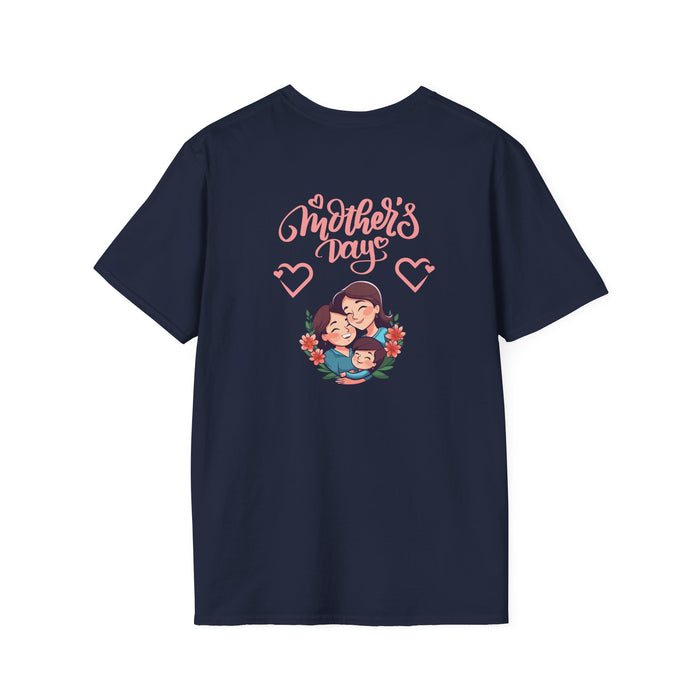 Unisex Softstyle T-Shirt mit ein Mama Motiv Design