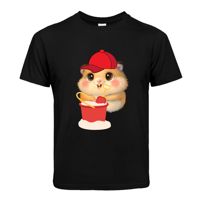 T-Shirt mit ein Hamster Motiv Design