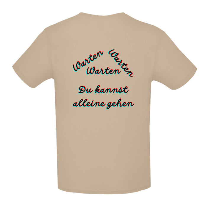 Warten Warten Warten  Damen /Teenagerin  T-Shirt