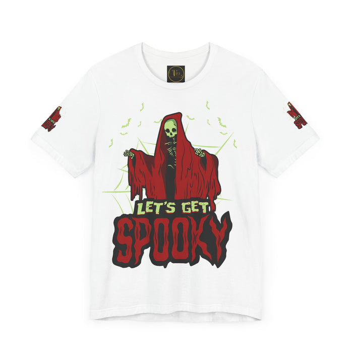 Kurzarm-T-Shirt aus Unisex-Jersey mit ein Halloween Motiv Design