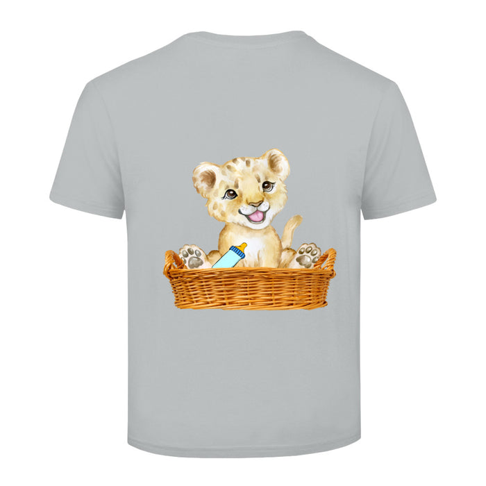 Kinder T-Shirt mit ein Löwen Motiv Design