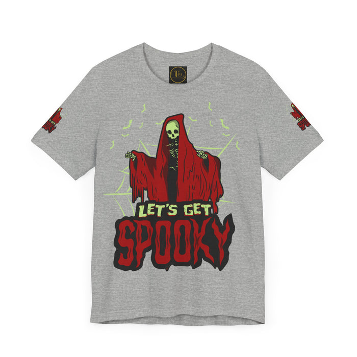 Kurzarm-T-Shirt aus Unisex-Jersey mit ein Halloween Motiv Design