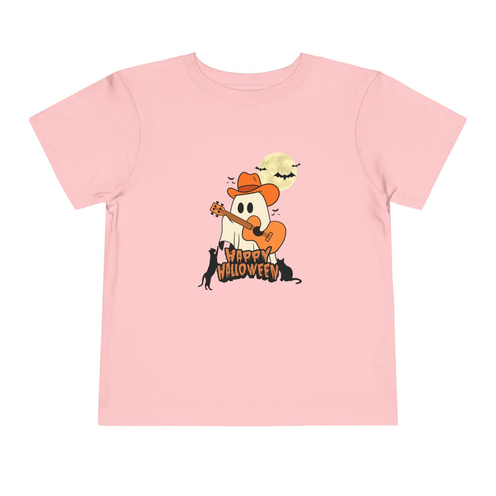 Kurzarm-T-Shirt für Kleinkinder mit ein Halloween  Motiv Design