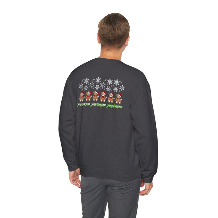 Heavy Blend™ Sweatshirt mit Rundhalsausschnitt, Unisex mit ein Weihnacht Motiv