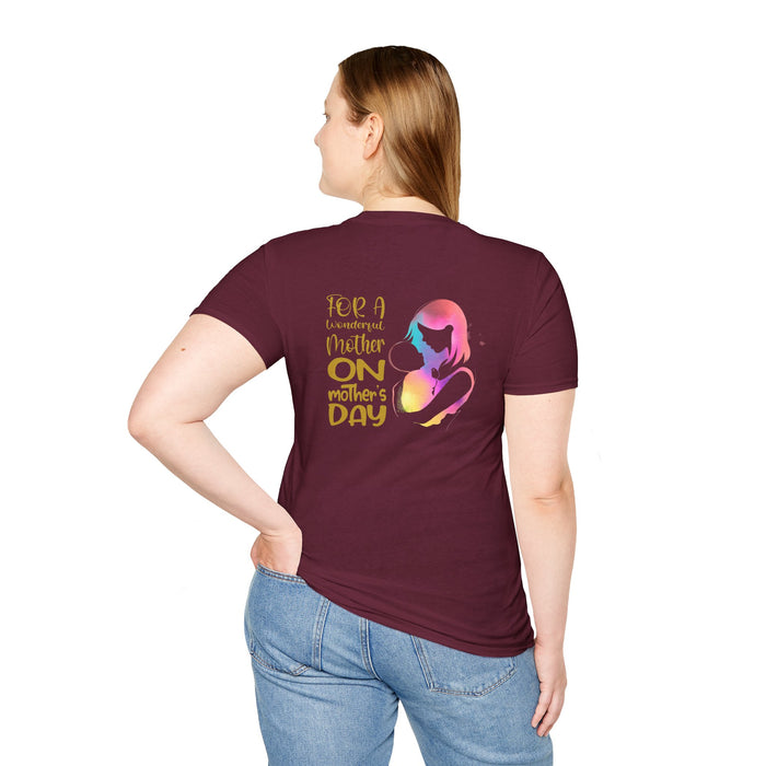 Unisex Softstyle T-Shirt mit ein Mama Motiv Design