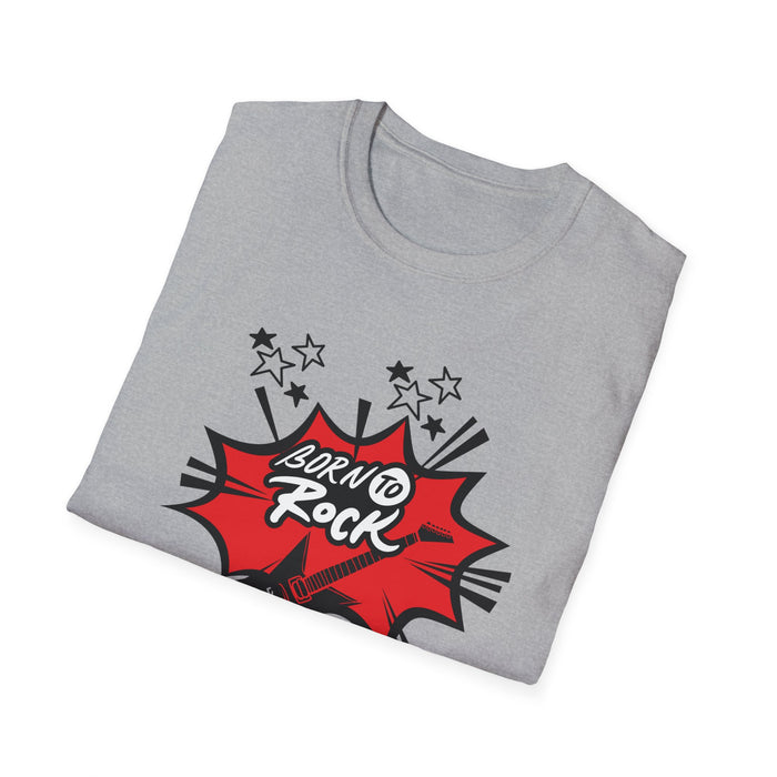 Unisex Softstyle T-Shirt mit ein Rock Motiv Design