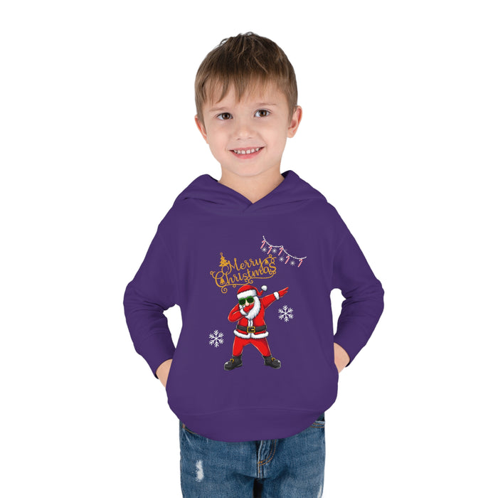 Fleece-Kapuzenpullover für Kleinkinder mit ein Weihnacht Motiv