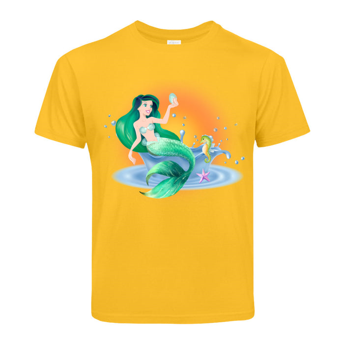 Wassernixe in einer Wasserschale  Kinder T-Shirt