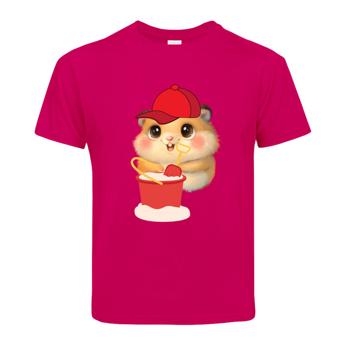 T-Shirt mit ein Hamster Motiv Design