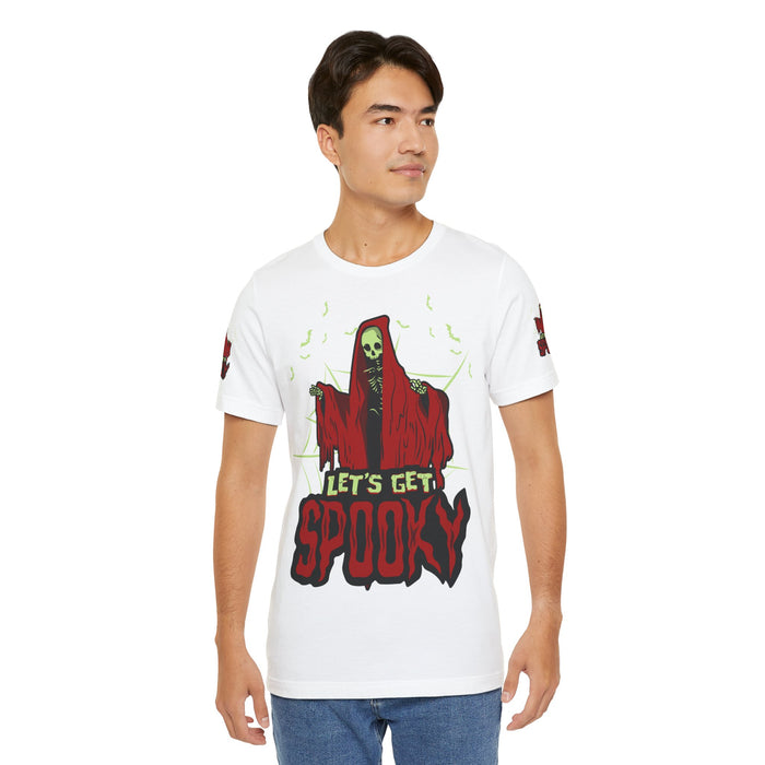 Kurzarm-T-Shirt aus Unisex-Jersey mit ein Halloween Motiv Design