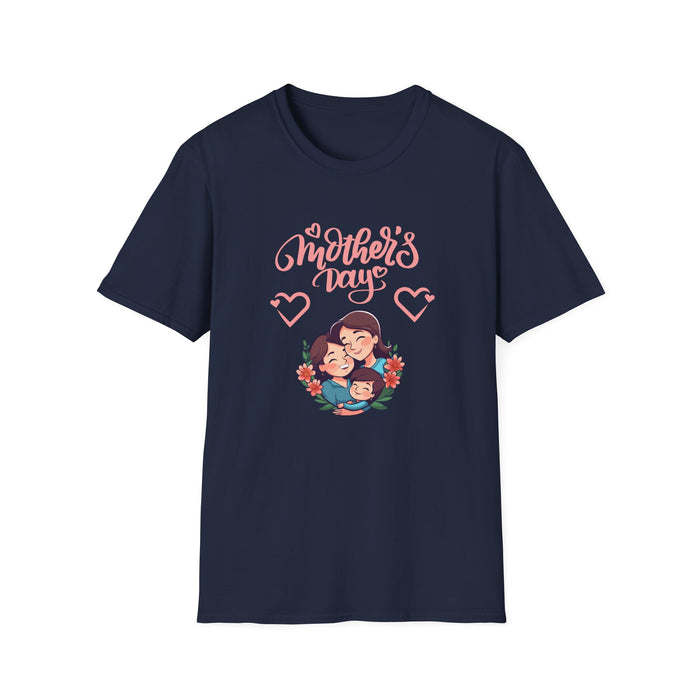 Unisex Softstyle T-Shirt mit ein Mama Motiv Design