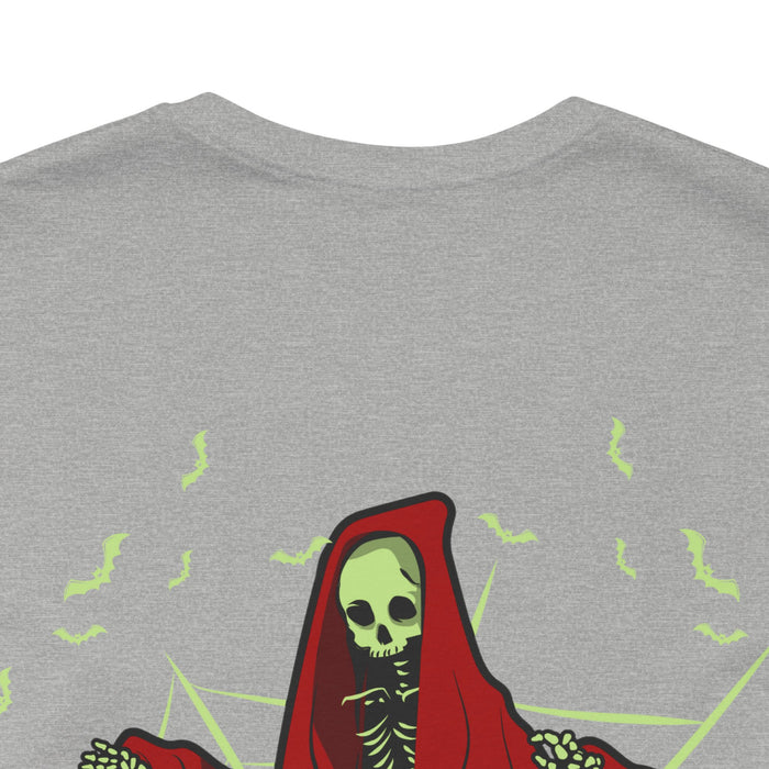 Kurzarm-T-Shirt aus Unisex-Jersey mit ein Halloween Motiv Design