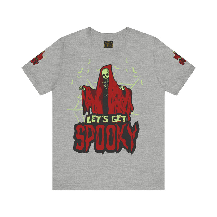 Kurzarm-T-Shirt aus Unisex-Jersey mit ein Halloween Motiv Design