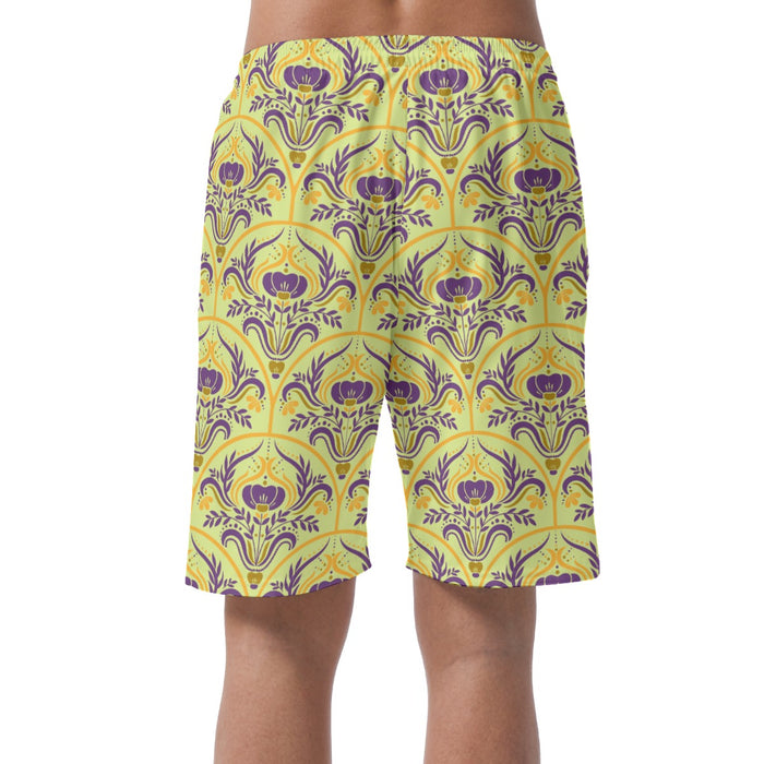 Lässige Shorts für Herren mit Allover-Print