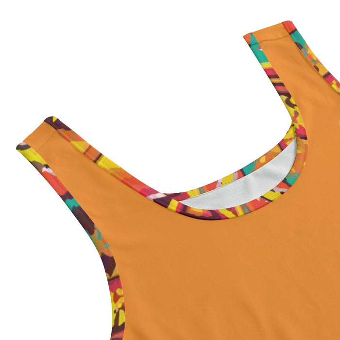 Allover-Print Yoga-Set für Damen/Teenagerin