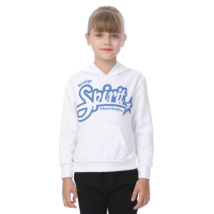 Übergroßer Hoodie für Kinder mit Allover-Print