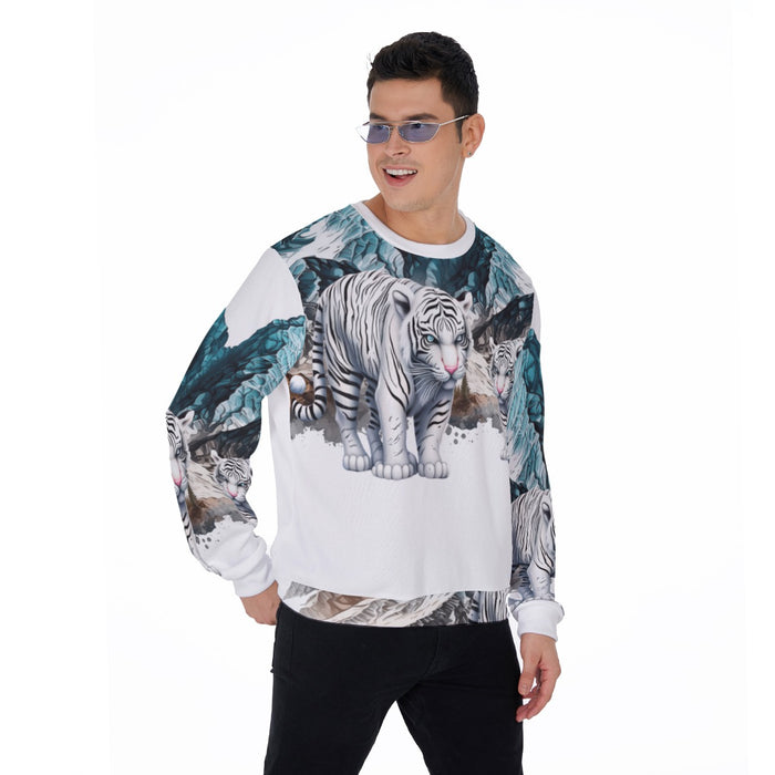 Pullover für Herren mit Allover-Print