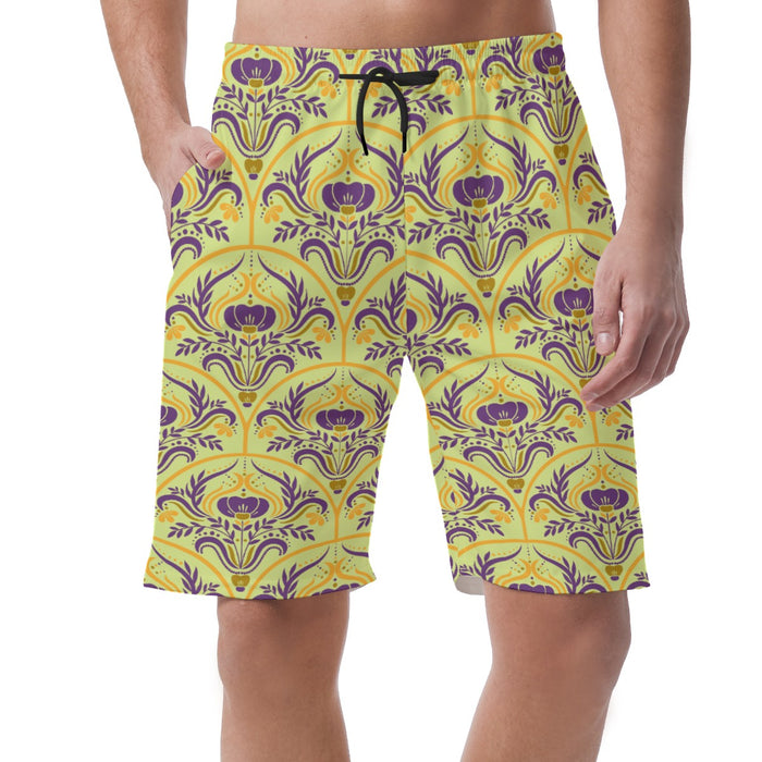 Lässige Shorts für Herren mit Allover-Print