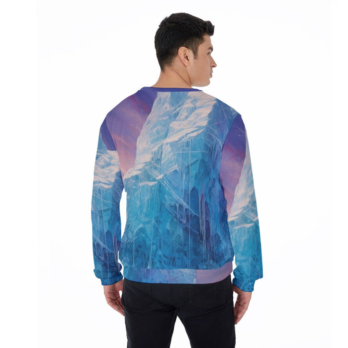 Pullover für Herren mit Allover-Print