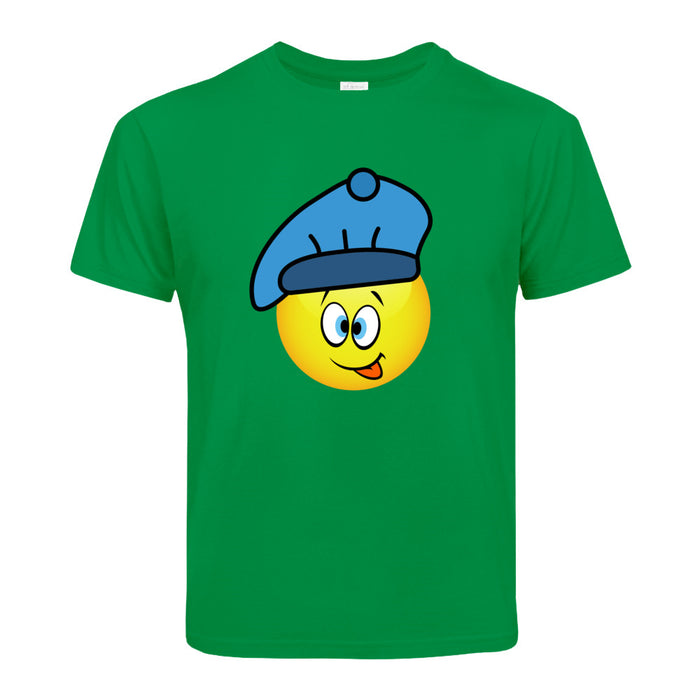 Smiley Franzose  Kinder T-Shirt