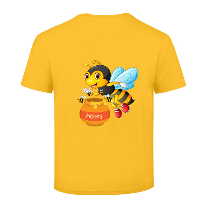 Kinder  T-Shirt mit ein cooles Bienchen Motiv Design