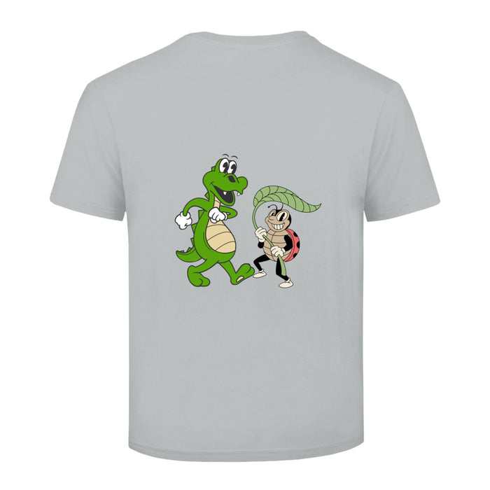 Krokodil und Marienkäfer Kinder  T-Shirt