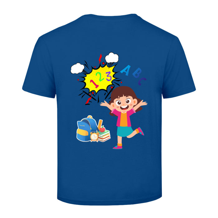 T-Shirt mit ein Einschulung Motiv Design