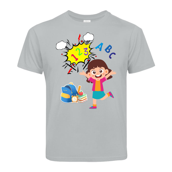 T-Shirt mit ein Einschulung Motiv Design