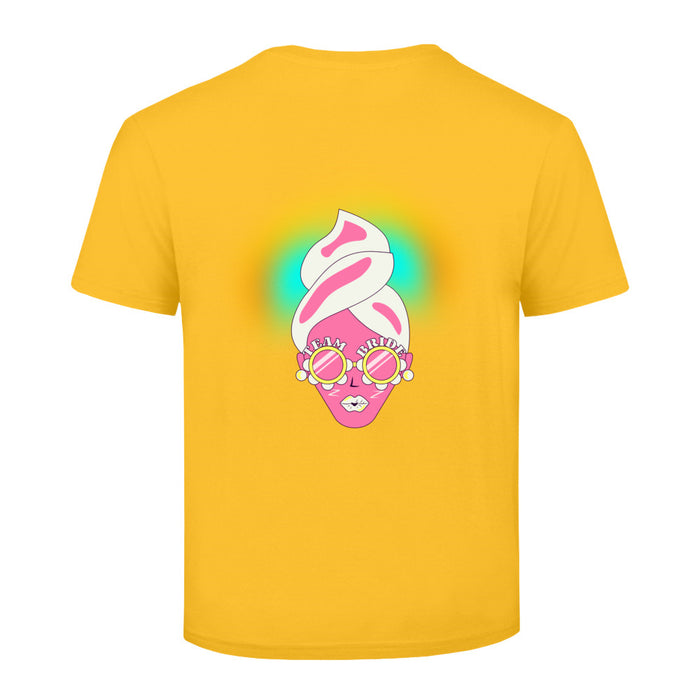 Rosa Eis Figur Kinder T-Shirt