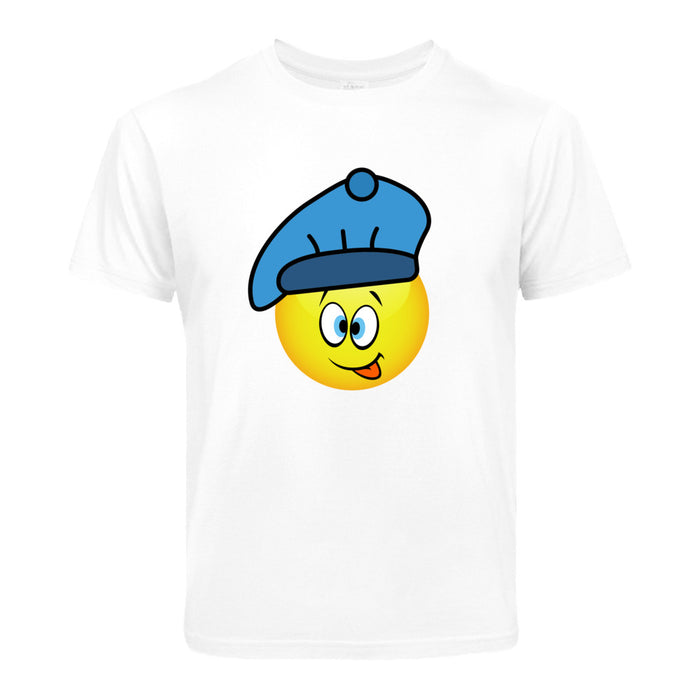 Smiley Franzose  Kinder T-Shirt