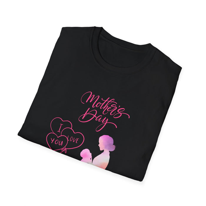 Unisex Softstyle T-Shirt mit ein Mama Motiv Design