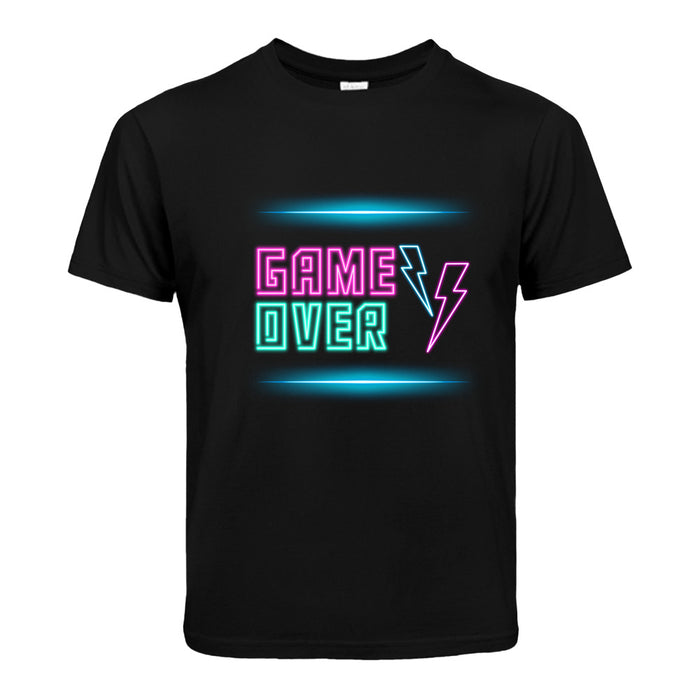 Kinder T-Shirt mit ein Game Over Motiv Design