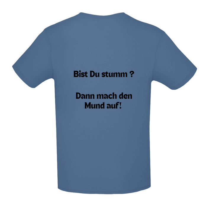 Damen/Herren T-Shirt mit ein cooles Text Motiv Design