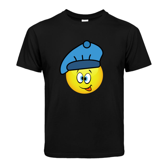 Smiley Franzose  Kinder T-Shirt