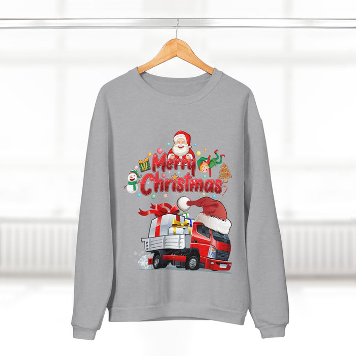 Unisex-Sweatshirt mit Rundhalsausschnitt (EU)mit ein Weihnacht Motiv Design