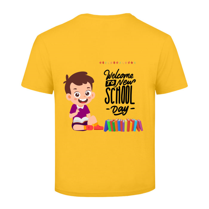 Willkommen Schule Einschulung T-Shirt